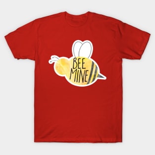 BEE mine - funny Valentines day pun T-Shirt